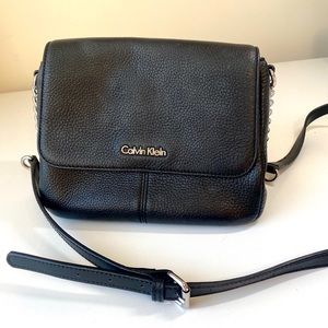 Calvin Klein black cross-body handbag
